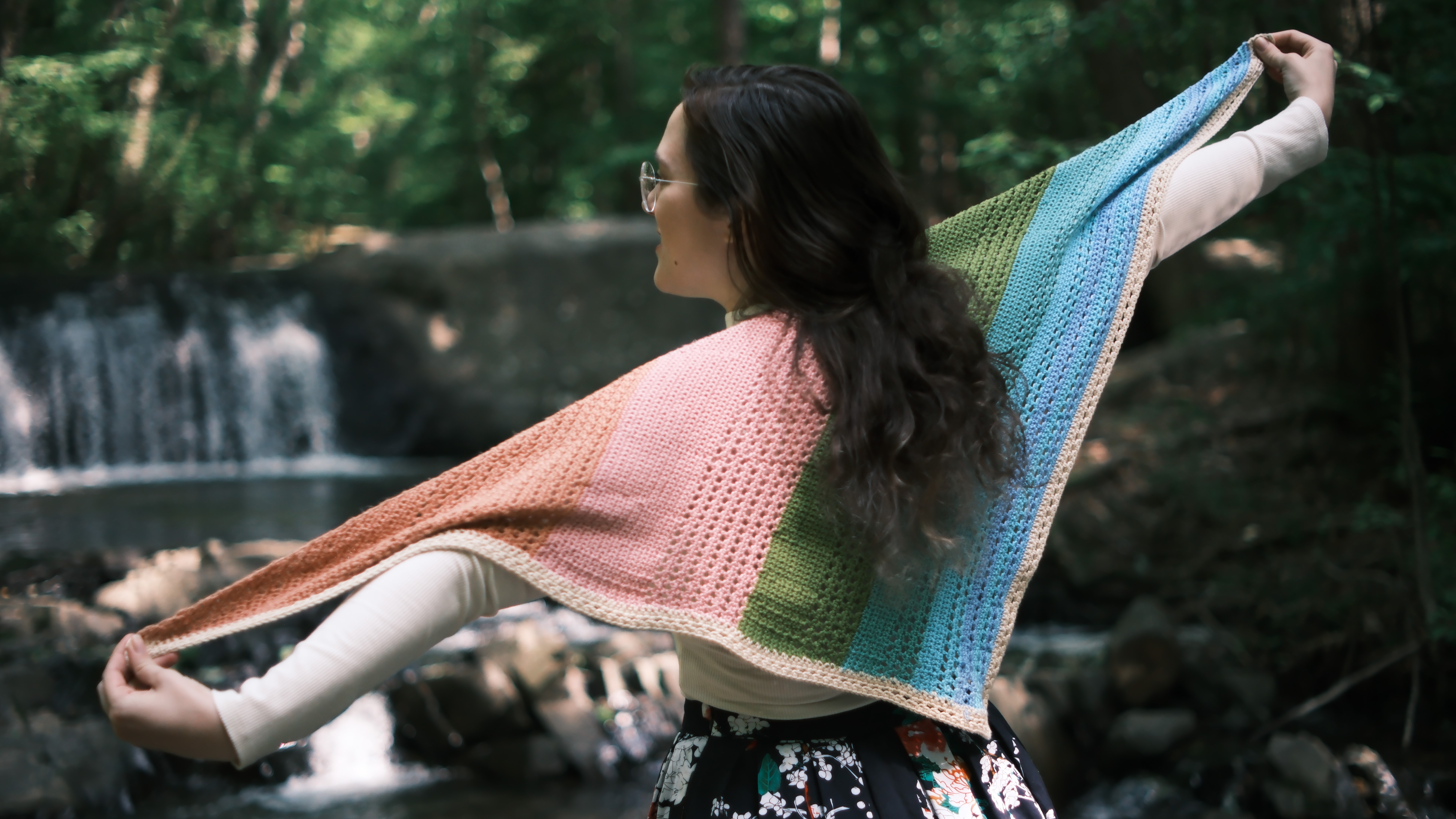 Fibonacci Shawl Pattern