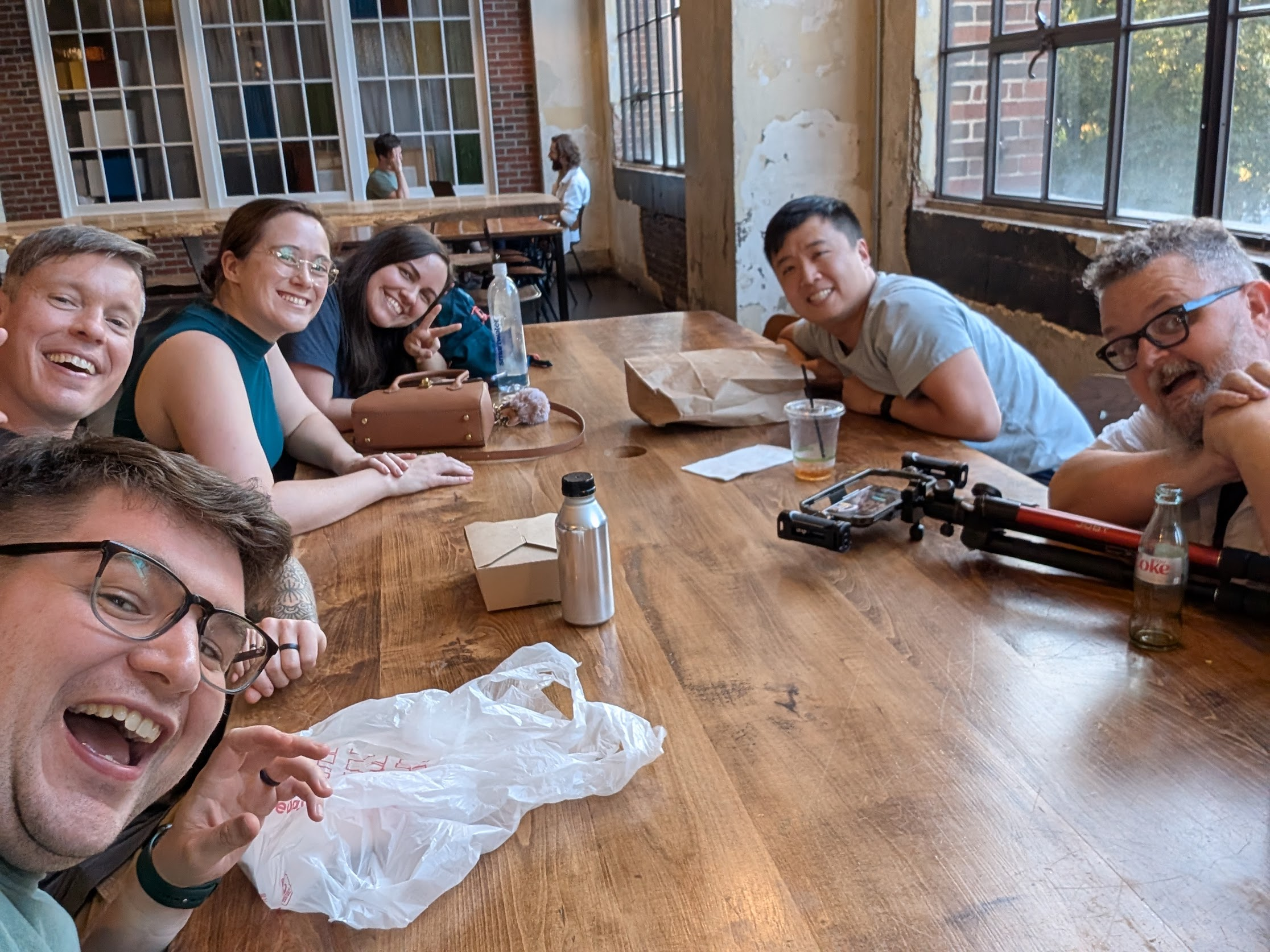 Pre-conference dinner group