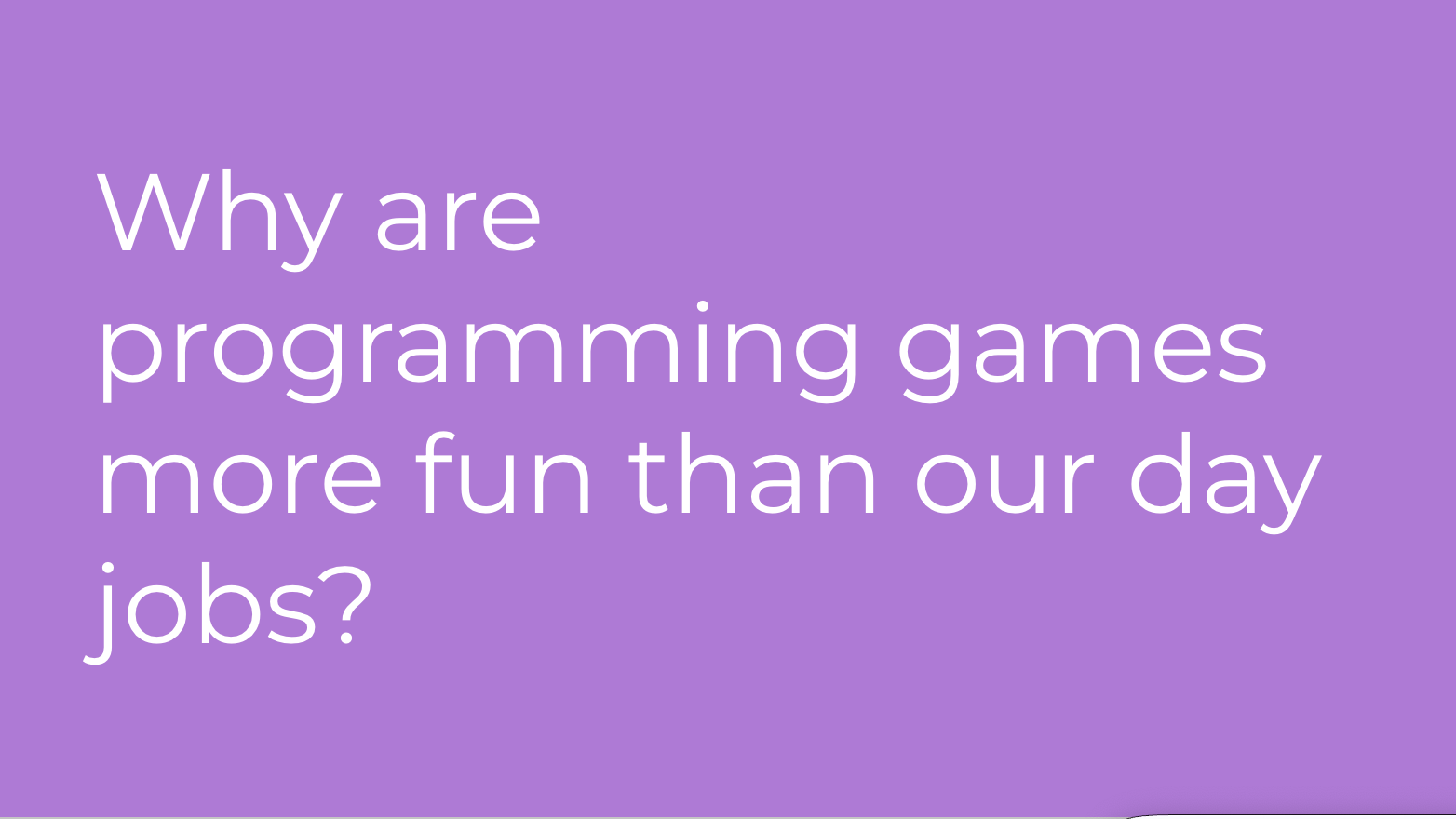 Play with your code
